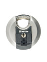 Cadenas de forme disque Excell Master Lock M40EURD en acier inoxydable